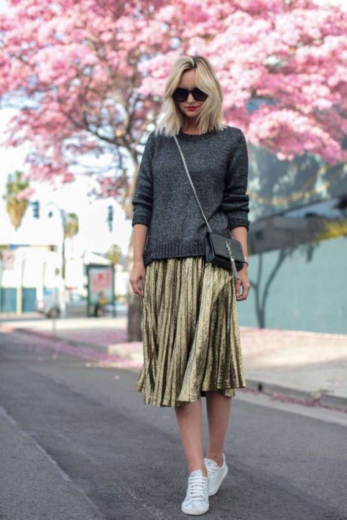 Pleated Skirt