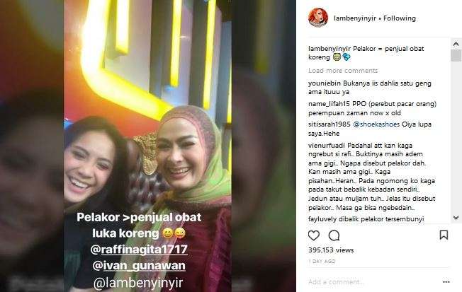 Nagita dan iis Dahlia
