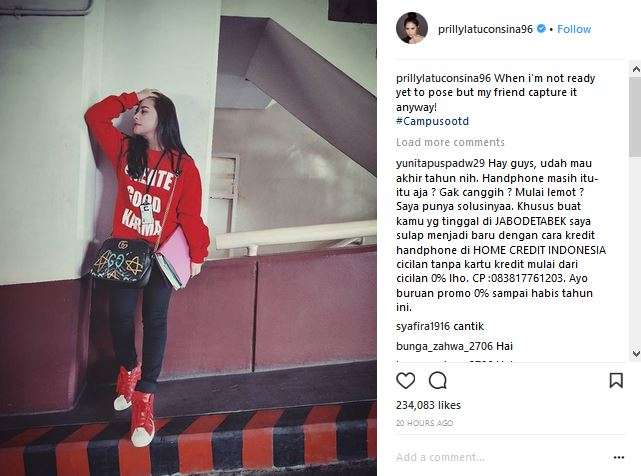Prilly Latuconsina fashion