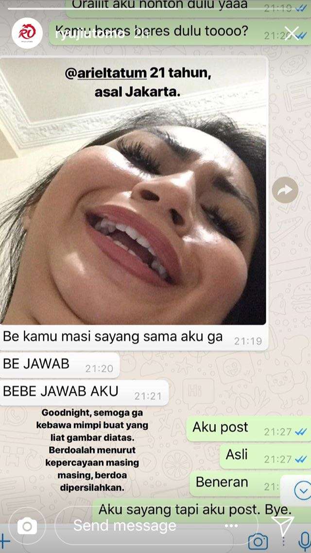 postingan ryji utomo