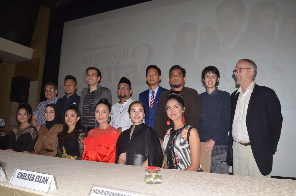konferensi pers film ayat ayat cinta 2