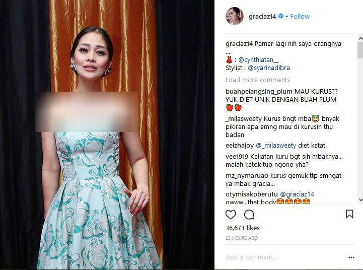 gracia indri kurus