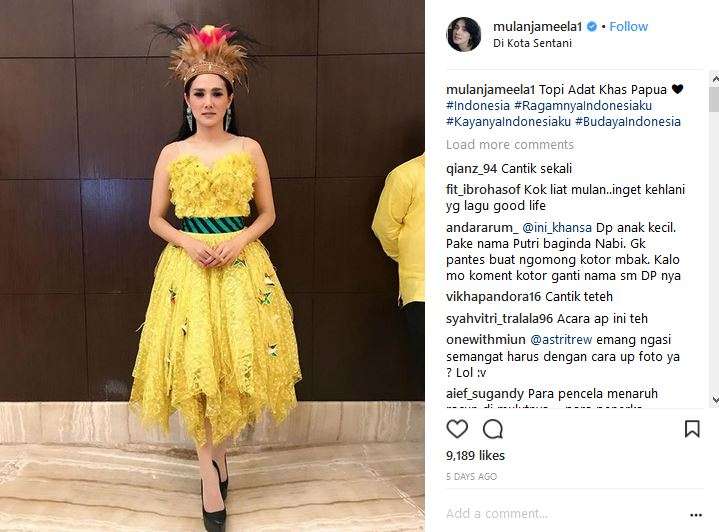 Mulan Jameela fashion