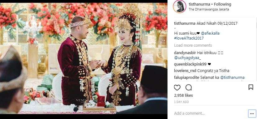 tistha dan afif kalla