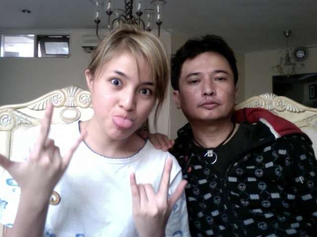 marshanda dan ayahnya