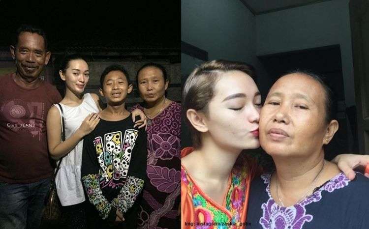 zaskia gotik dan keluarganya