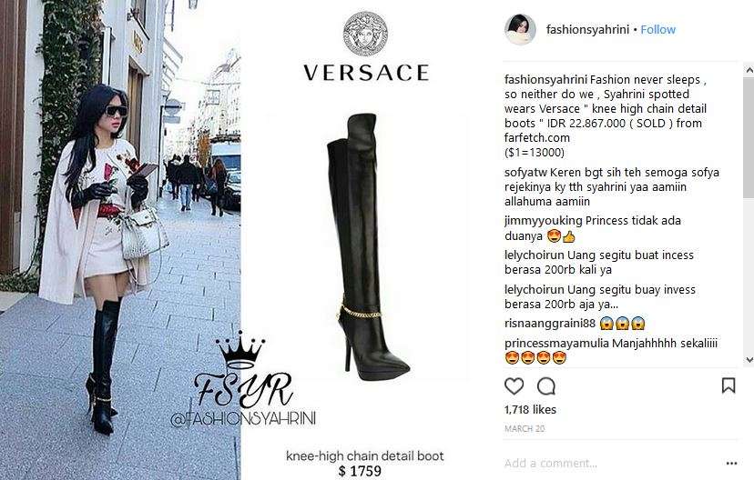 boots Syahrini
