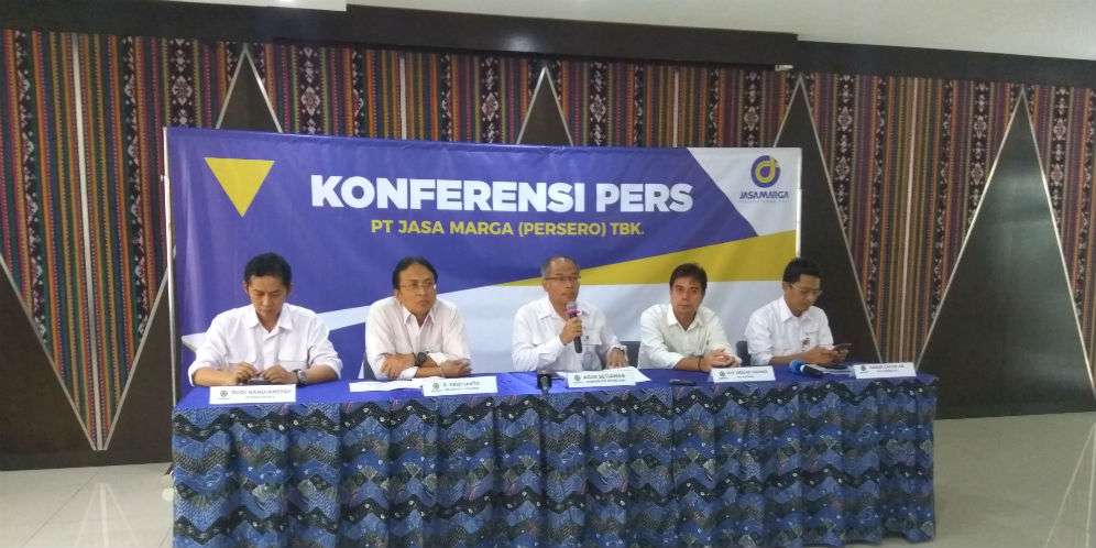 Konferensi Pers prediksi kemacetan
