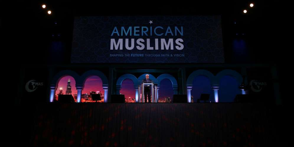 Pembukaan konferensi Muslim Amerika