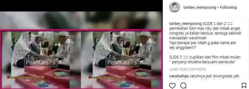 pernikahan angel dan vicky prasetyo