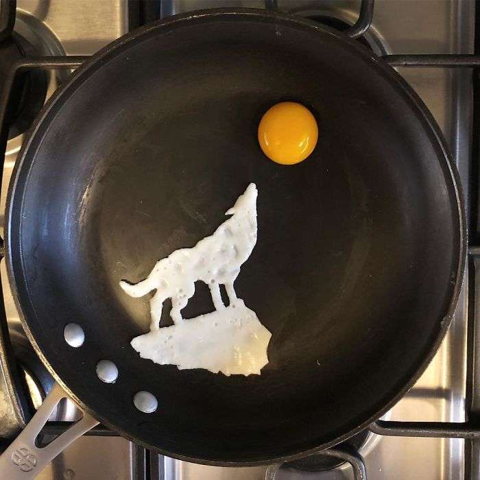 Karya Seni dari Telur