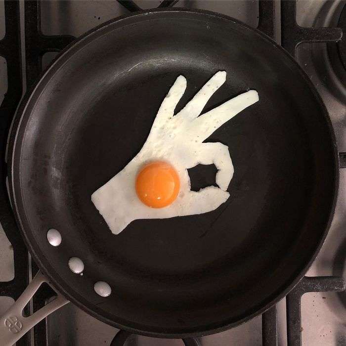 Karya Seni dari Telur