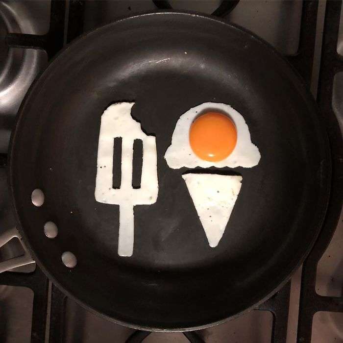 Karya Seni dari Telur