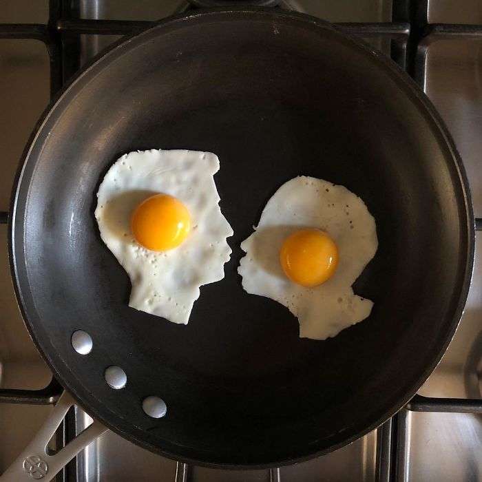 Karya Seni dari Telur