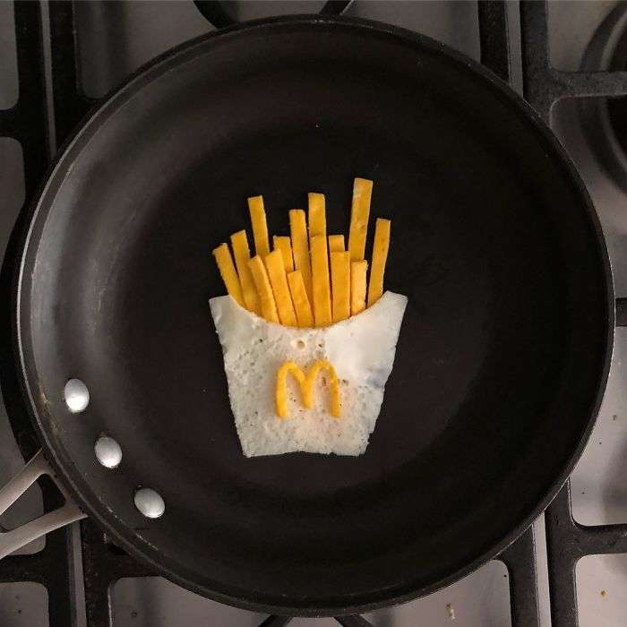 Karya Seni dari Telur