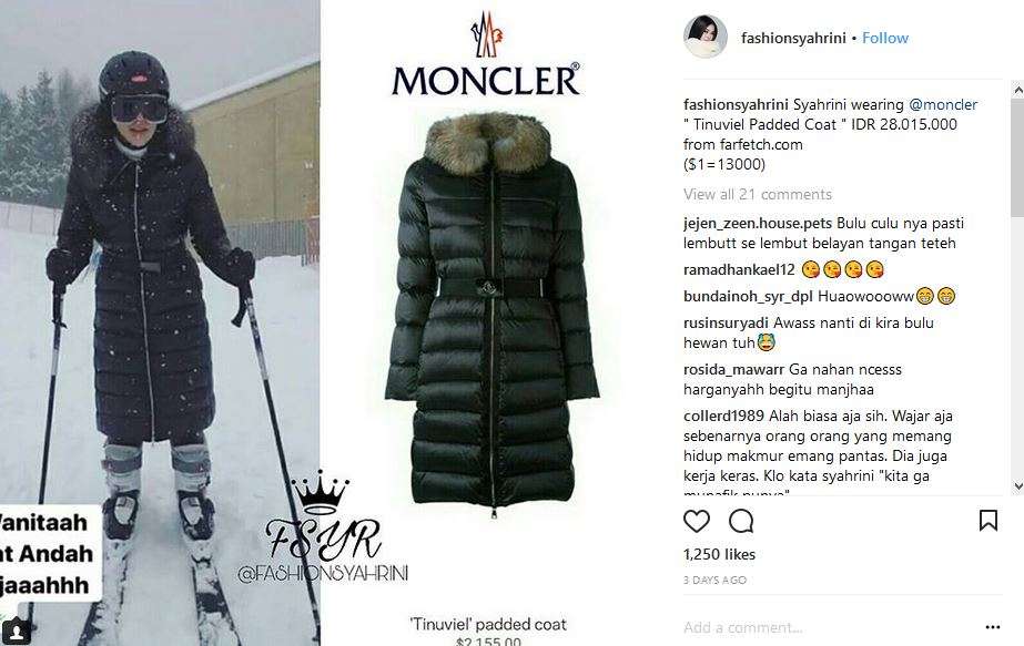 Fashion Syahrini