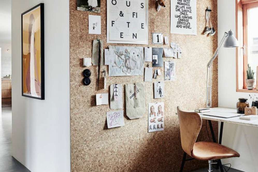 Bahan cork untuk dinding