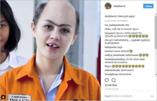 postingan shafa Harris postingan shafa Harris