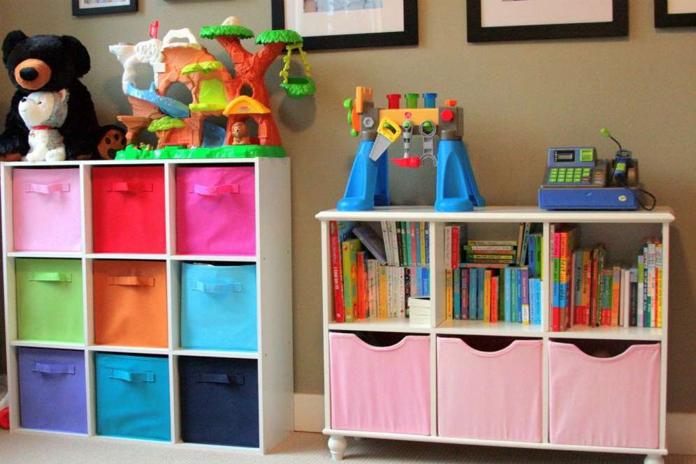 Penyimpanan mainan anak