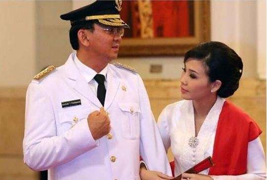 ahok dan istrinya