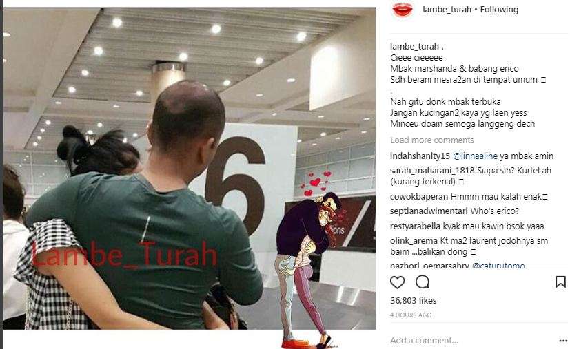 foto marshanda yang menjadi viral di sosial media