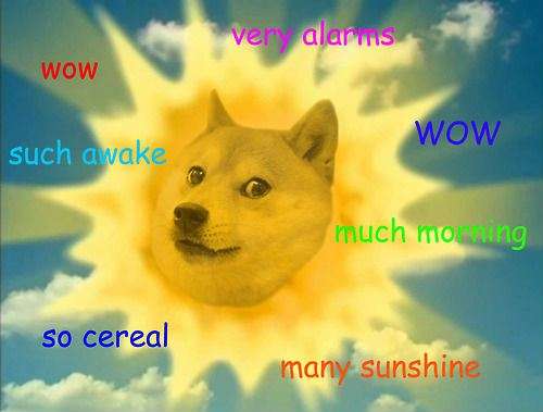 Dogecoin terinspirasi dari meme ini.