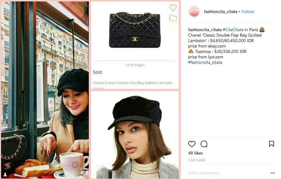 Cita citata fashion
