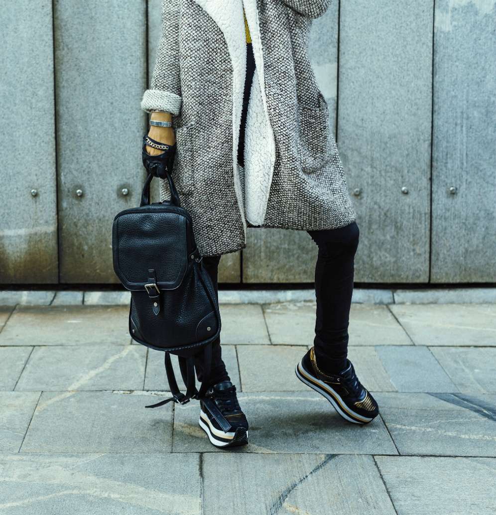 Platform sneakers