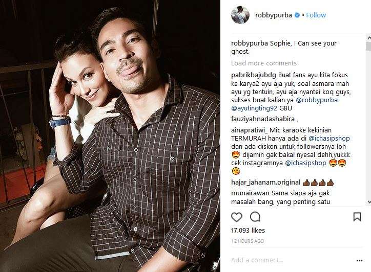 Sophia Latjuba dan Robby Purba