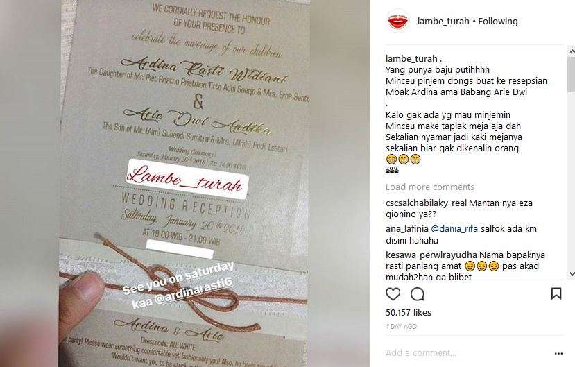 undangan ardina rasti