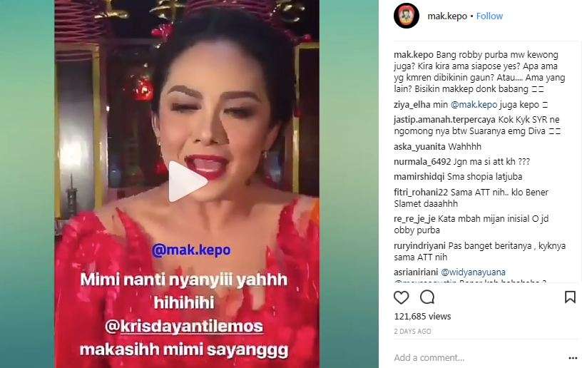 ucapan KD untuk robby purba