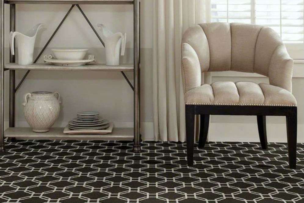 Karpet Motif Heksagonal