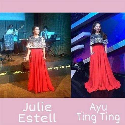Julie Estelle vs Ayu Ting Ting