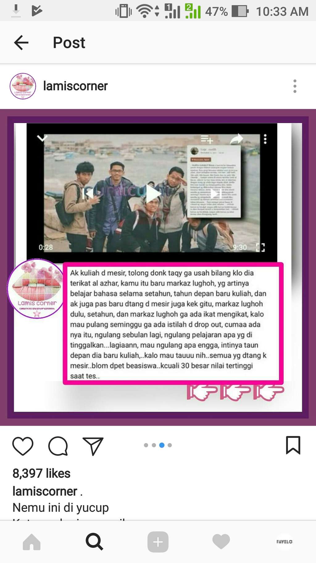 komentar buat Taqy Malik