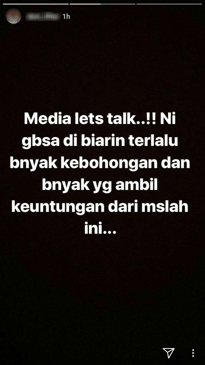 unggahan atlet berinisial d