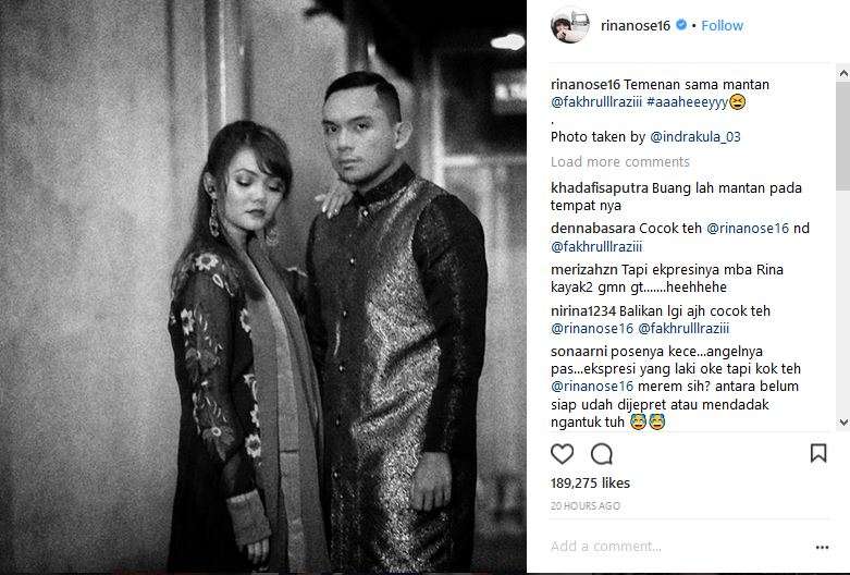 Rina Nose dan Fakhrul Razi