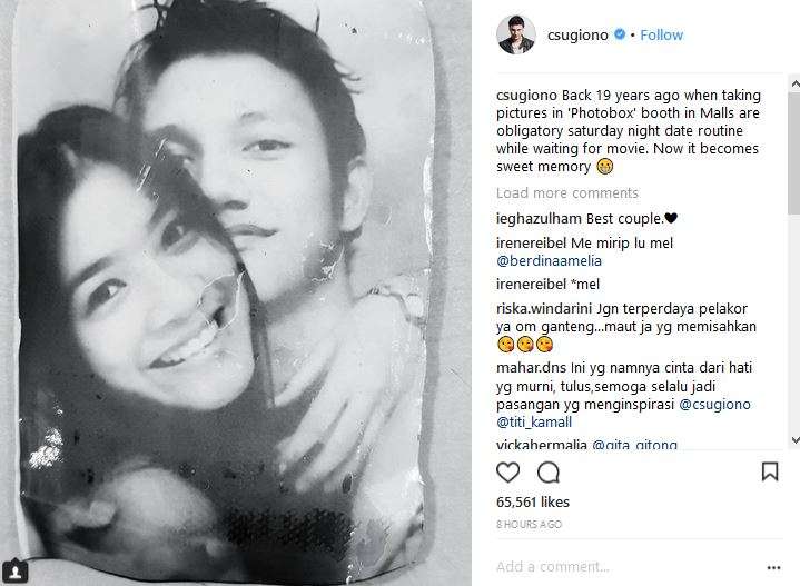 Christian Sugiono dan Titi Kamal Christian Sugiono dan Titi Kamal