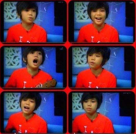 saat Tegar masih kecil