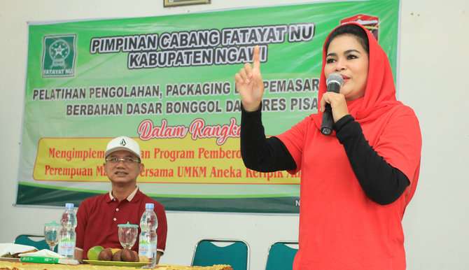Puti Kenalkan Program Omah Mbak Puti ke Fatayat NU Ngawi