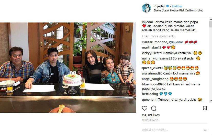Jessica Iskandar ultah