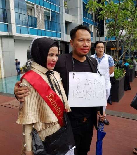 Angel Lelga dan Vicky Prasetyo