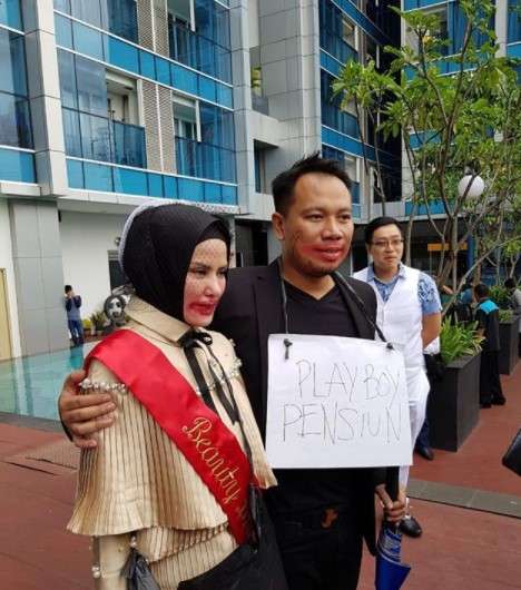 Angel Lelga dan Vicky Prasetyo
