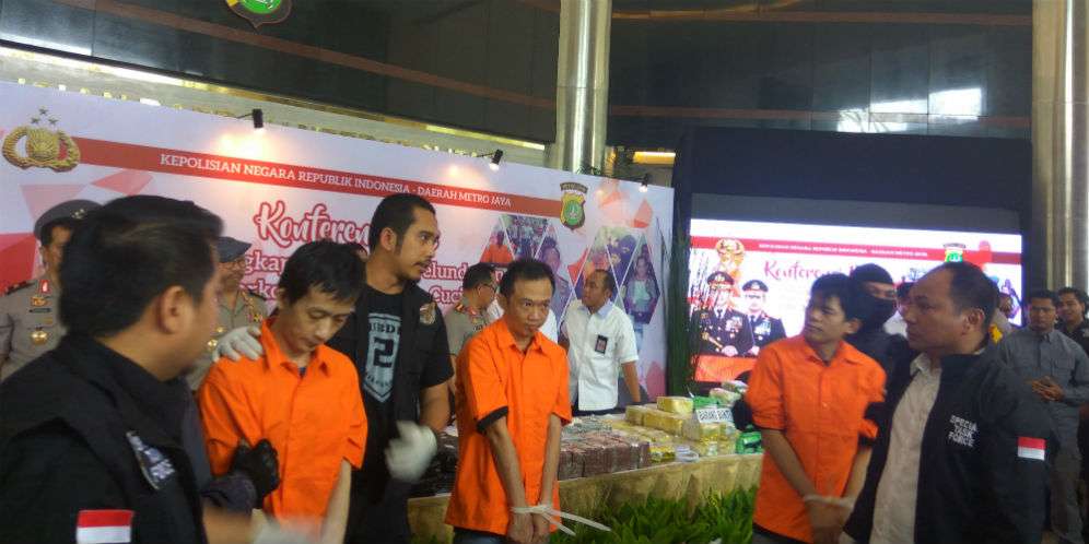 Polisi menangkap pelaku pengedaran narkotika