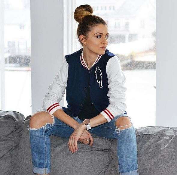 jacket varsity / @sarahmariedesignstudio