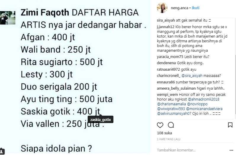 bayaran ayu ting ting