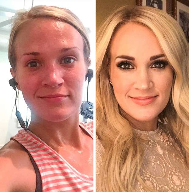Selebriti Tampil Tanpa Makeup 4