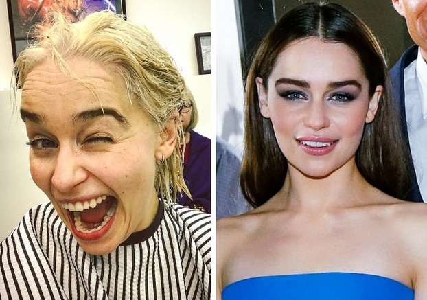 Selebriti Tampil Tanpa Makeup 17