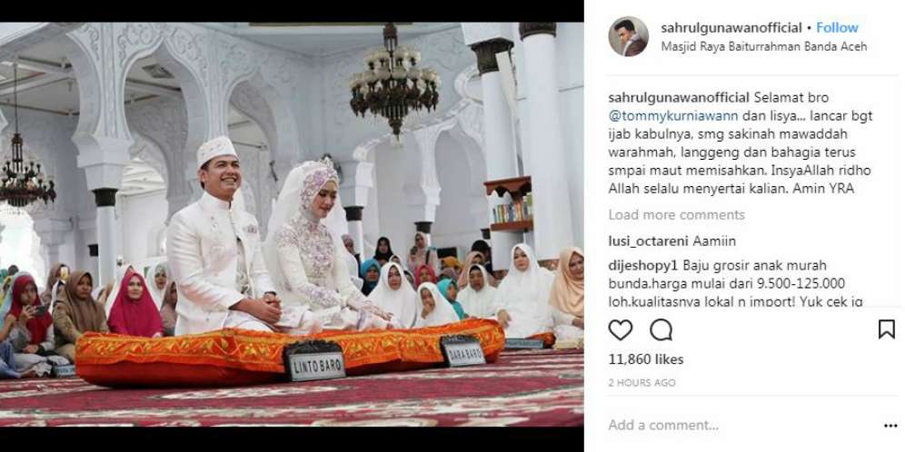 Tommy Kurniawan menikah