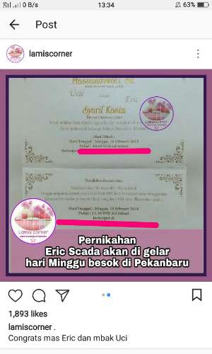 Undangan mantan suami Lyra Virna