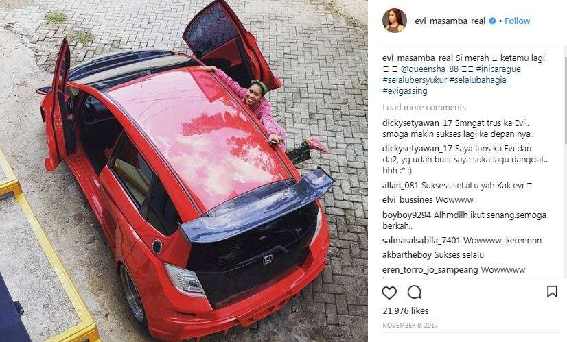 mobil dan rumah ovi masamba